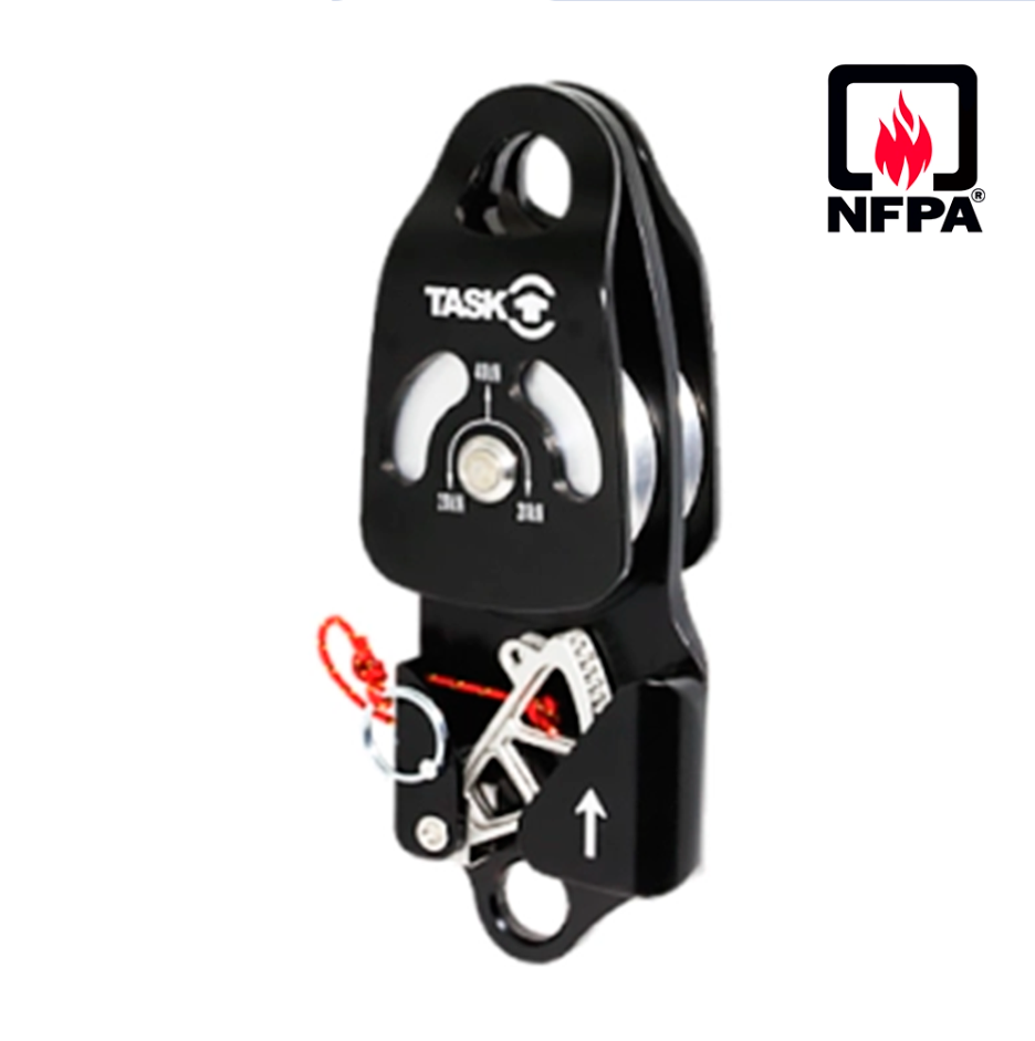 POLIA DUPLA BLOCANTE DE CAPTURA E PROGRESSO 40KN NFPA CE EN – POLIA ...